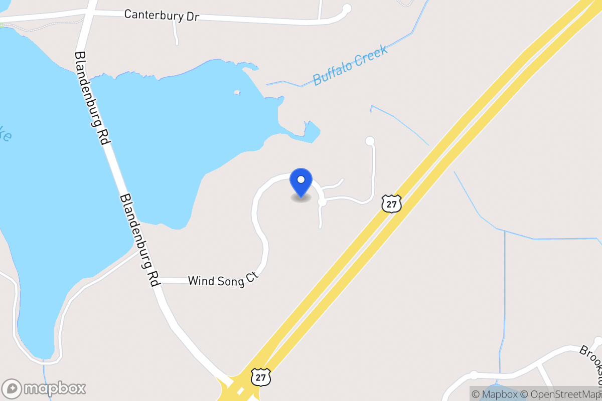 Map of 119 Windsong Ct