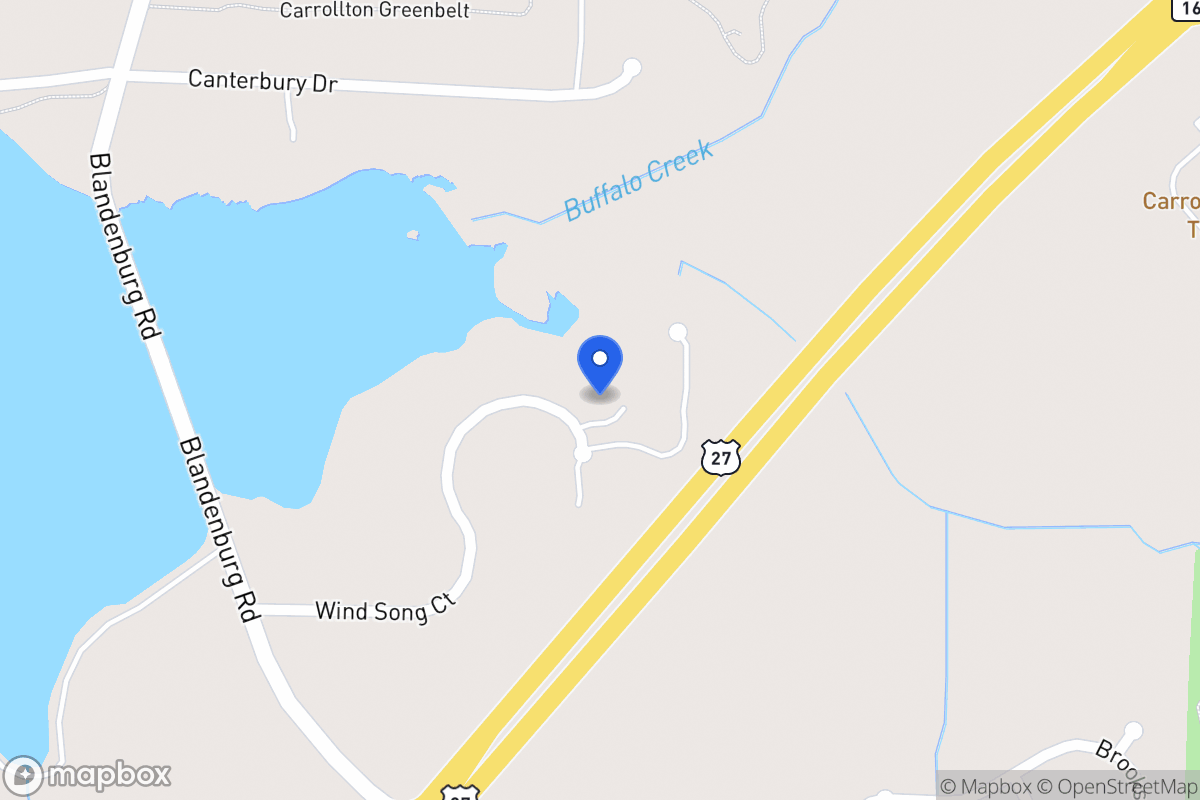 Map of 124 Windsong Ct