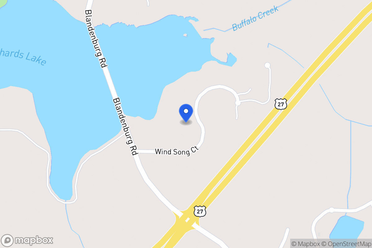 Map of 112 Windsong Ct