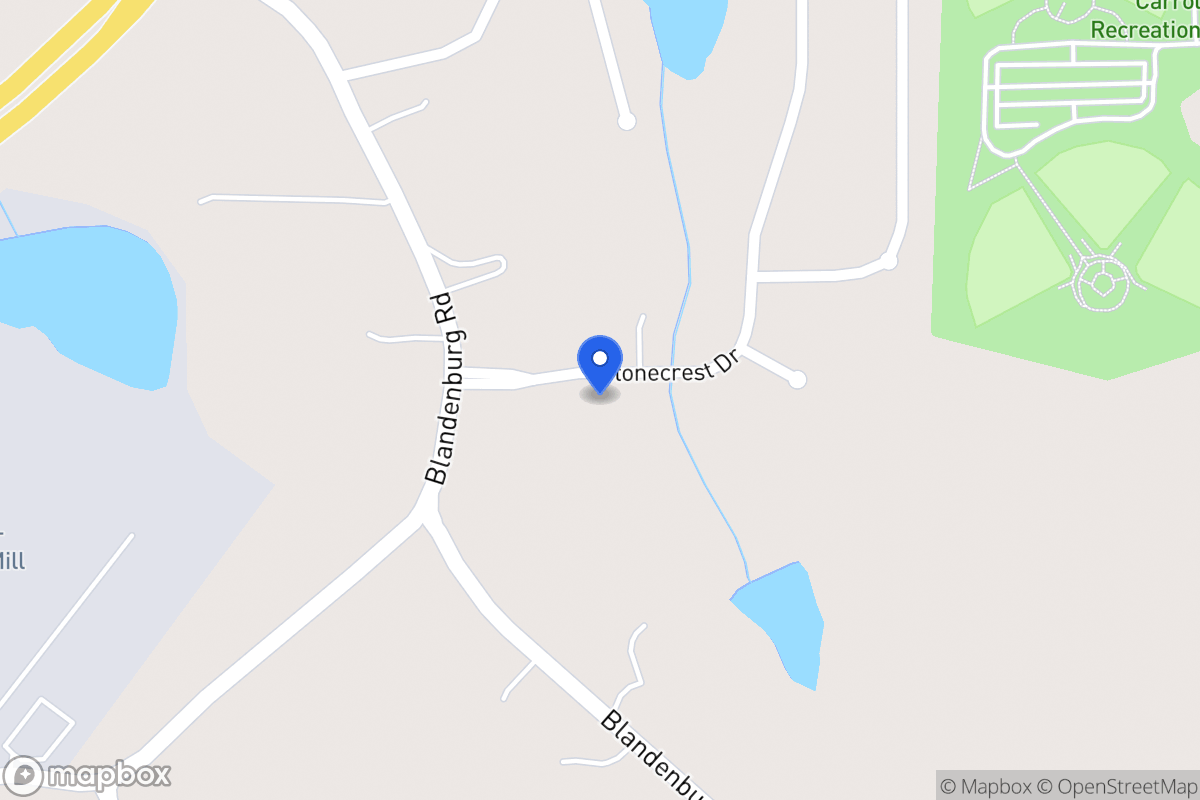 Map of 112 Stonecrest Dr