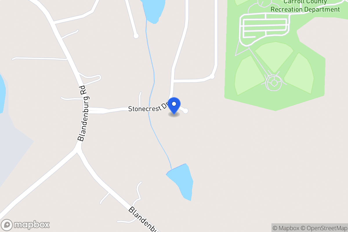 Map of 102 Creekstone Way