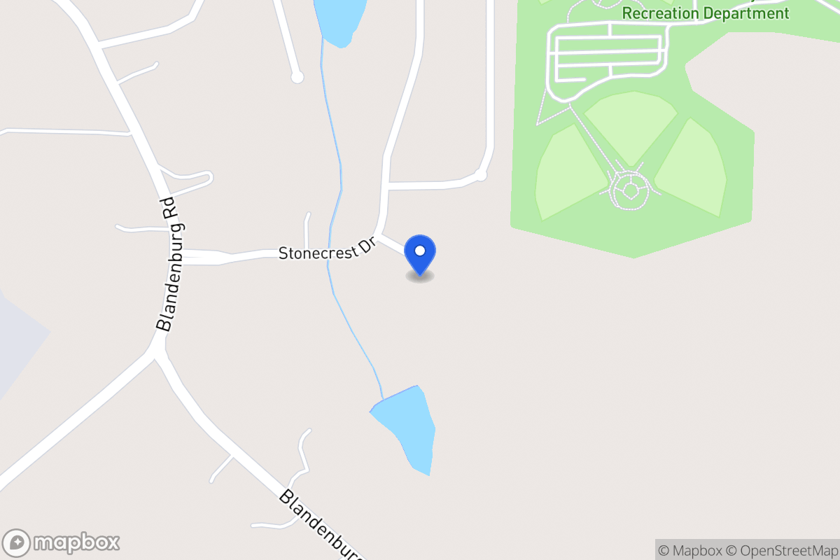 Map of 106 Creekstone Way