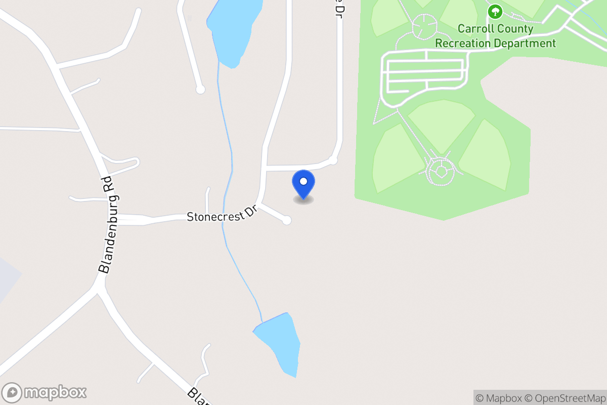 Map of 105 Creekstone Way