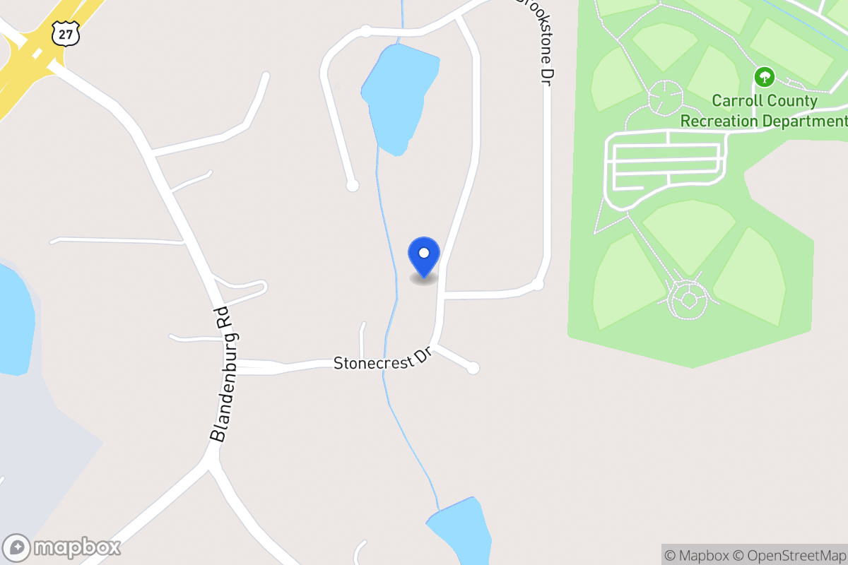 Map of 301 Stonecrest Dr