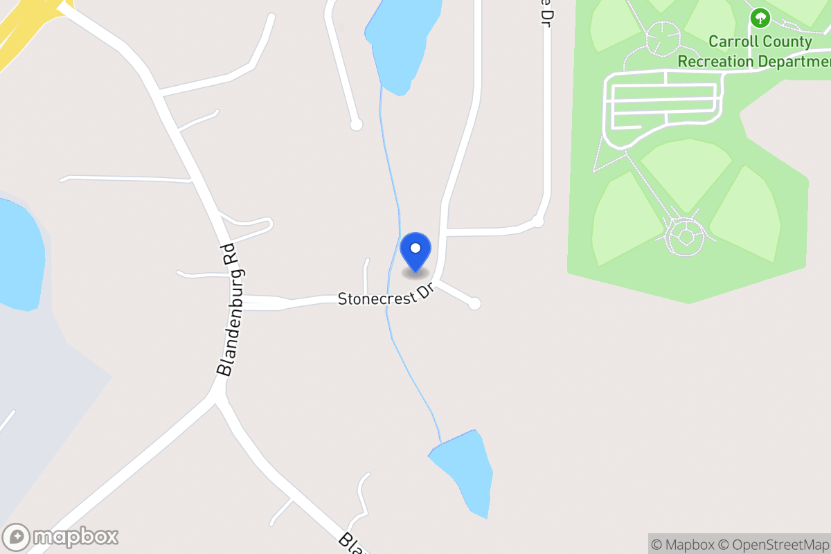 Map of 121 Stonecrest Dr
