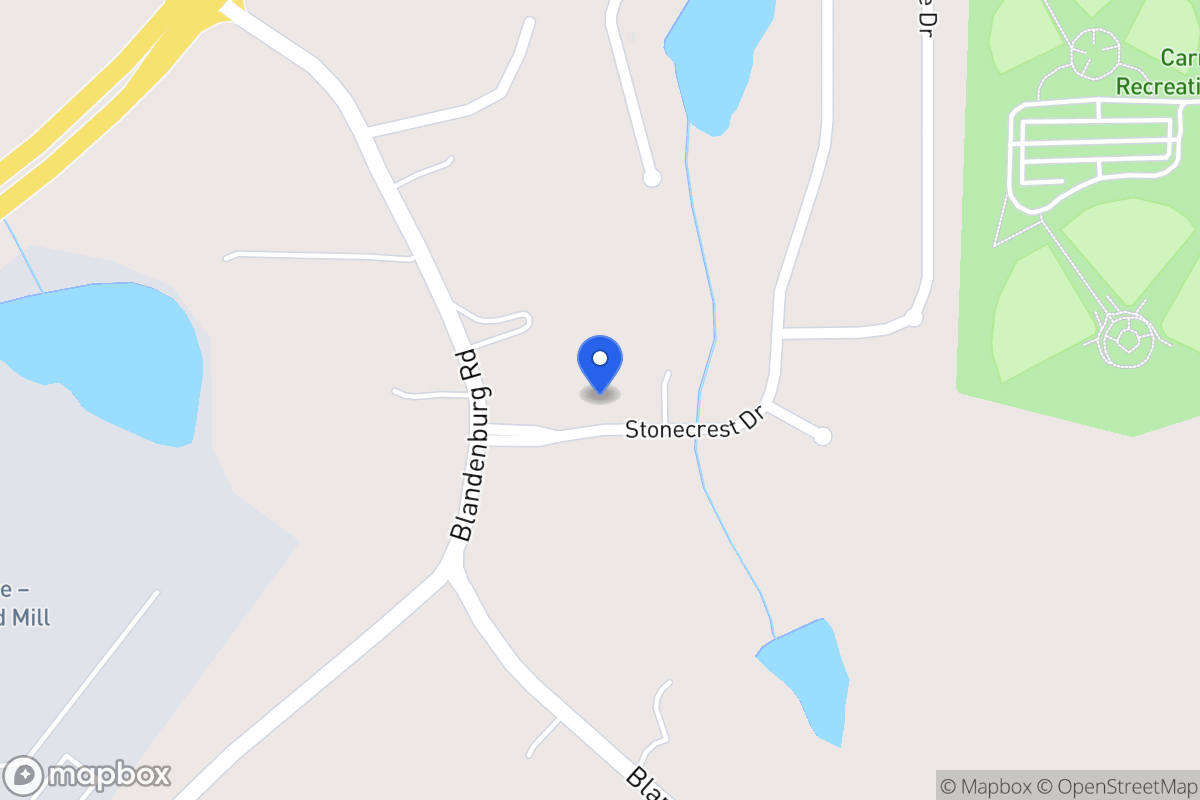 Map of 109 Stonecrest Dr