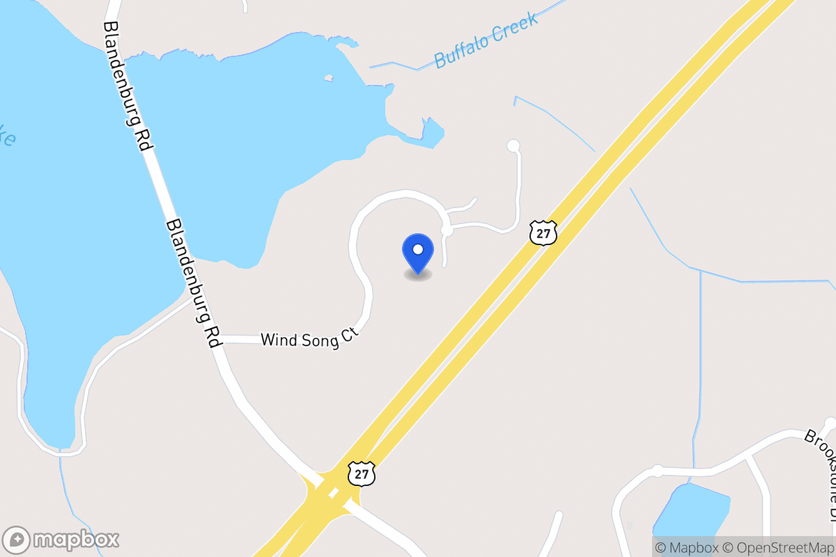 Map of Windsong Ct