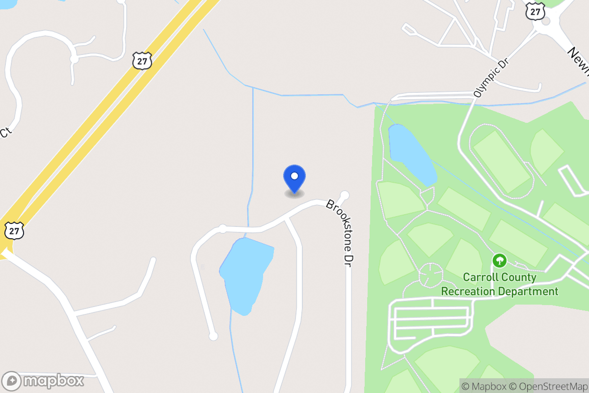 Map of 206 Brookstone Dr