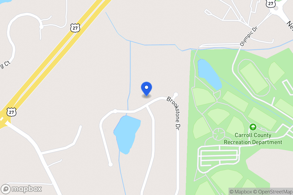 Map of 208 Brookstone Dr