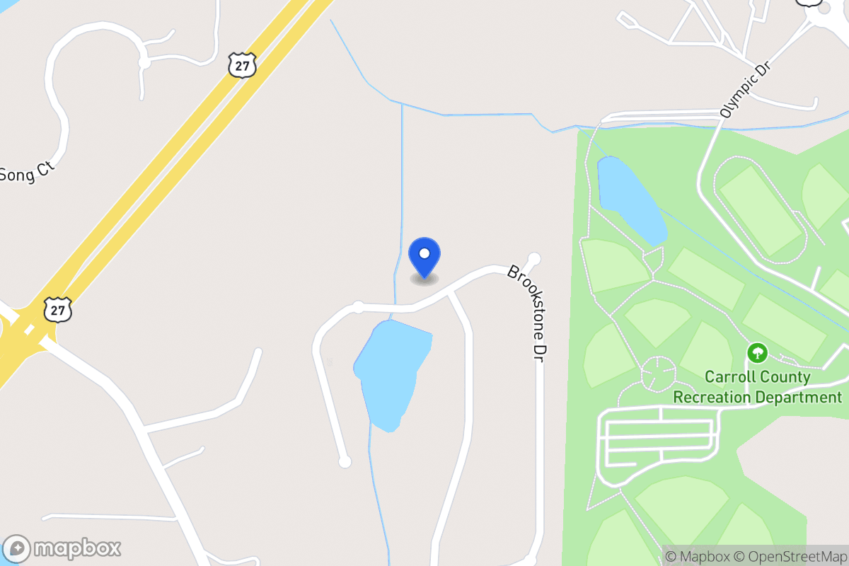 Map of 302 Brookstone Dr