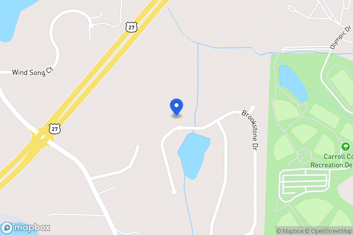Map of 312 Brookstone Dr