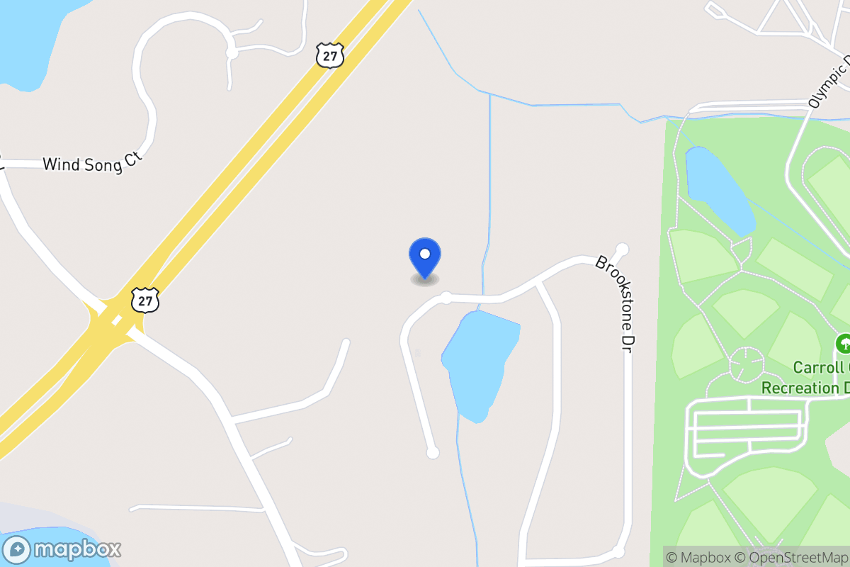 Map of 314 Brookstone Dr