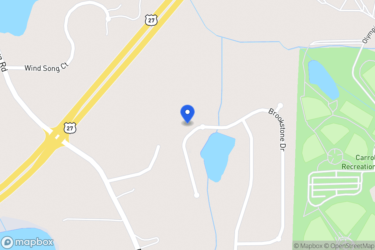 Map of 316 Brookstone Dr