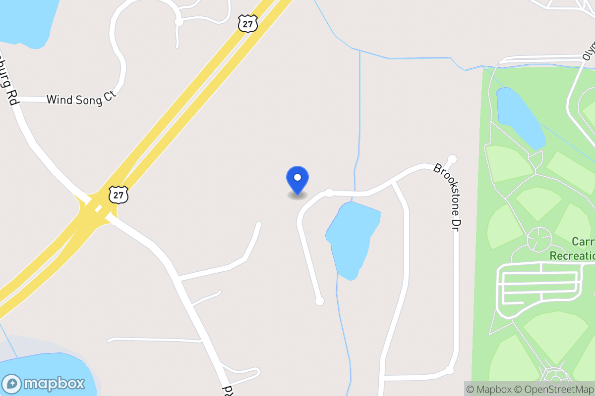 Map of 318 Brookstone Dr