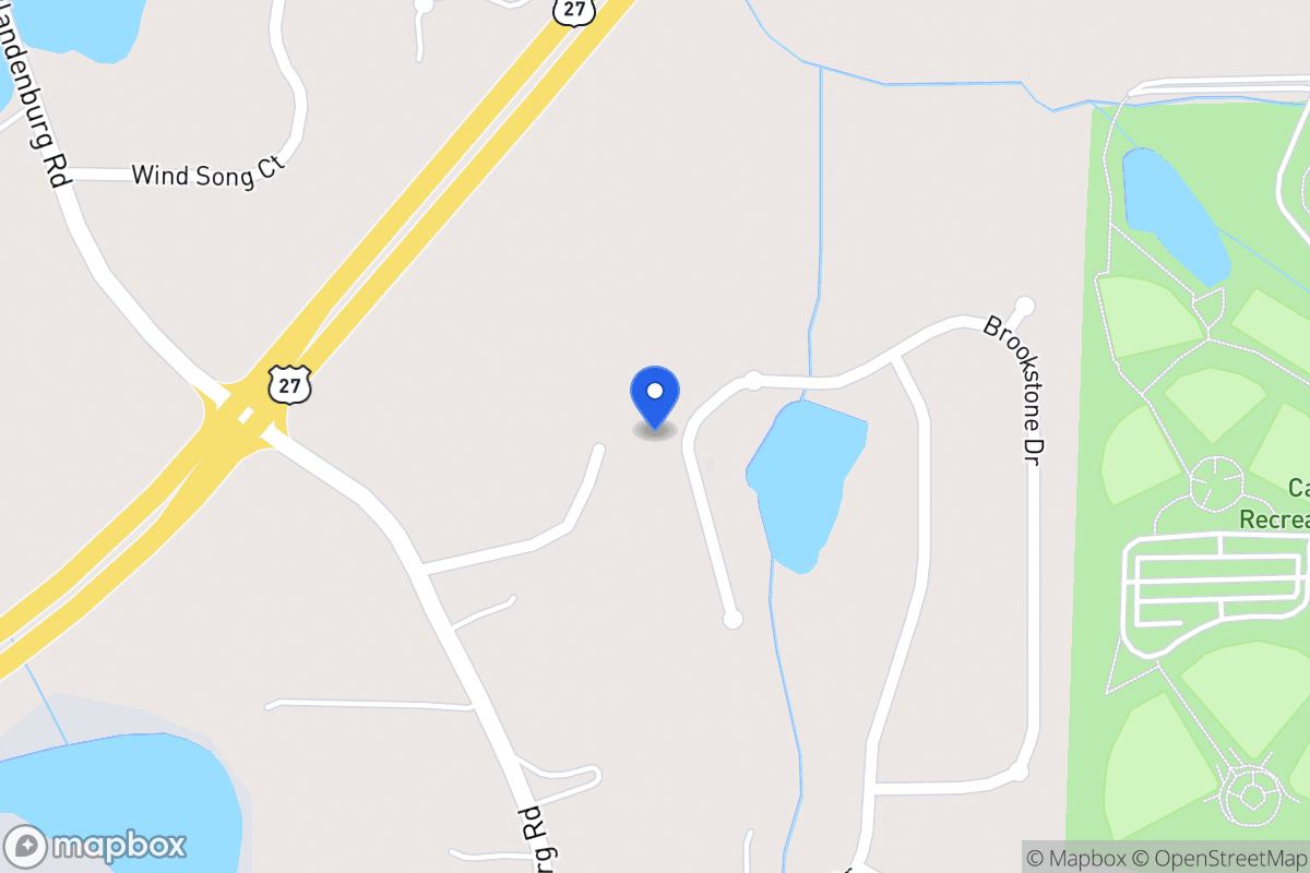 Map of 322 Brookstone Dr