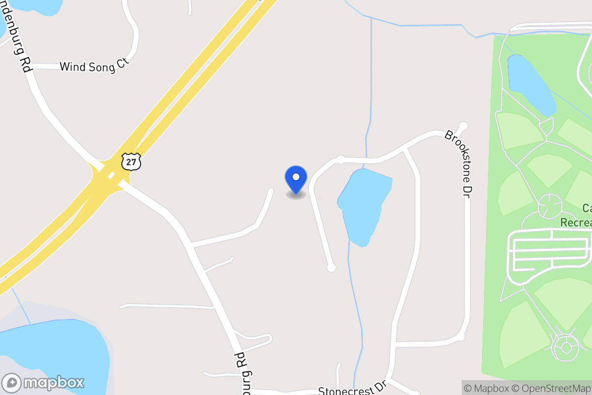Map of 324 Brookstone Dr