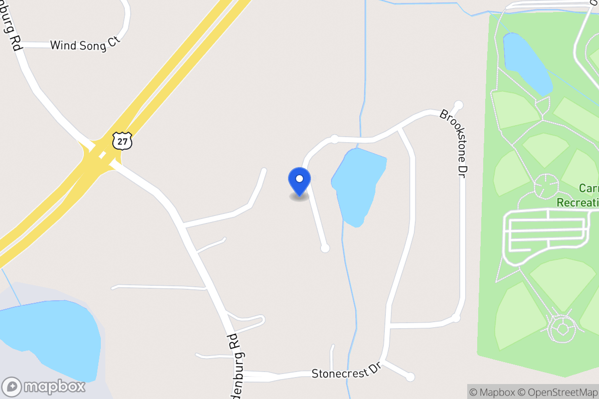 Map of 328 Brookstone Dr