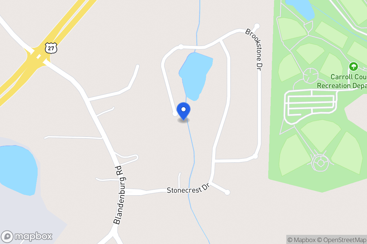 Map of 341 Brookstone Dr