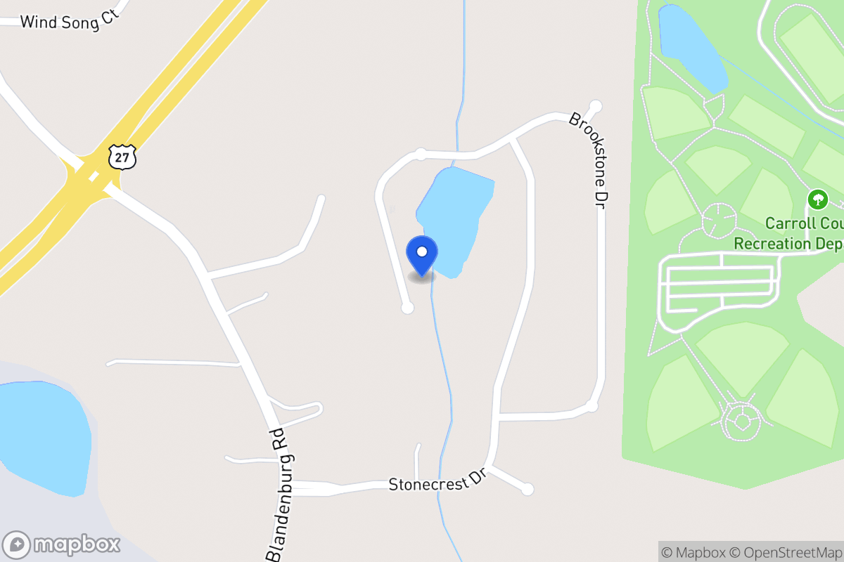 Map of 335 Brookstone Dr