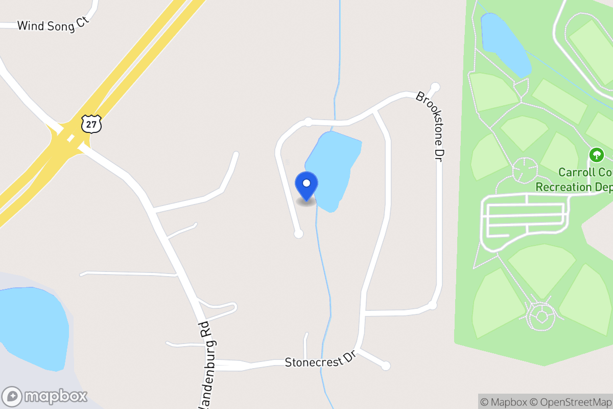 Map of 333 Brookstone Dr