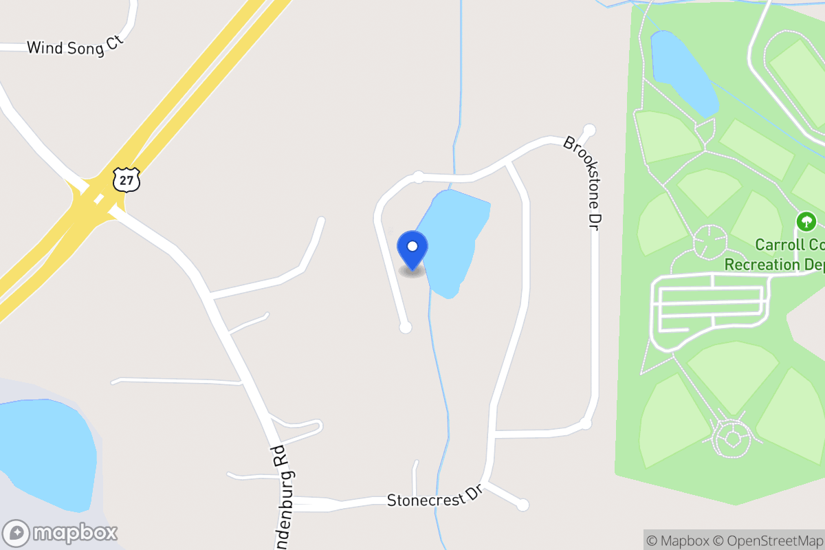 Map of 331 Brookstone Dr