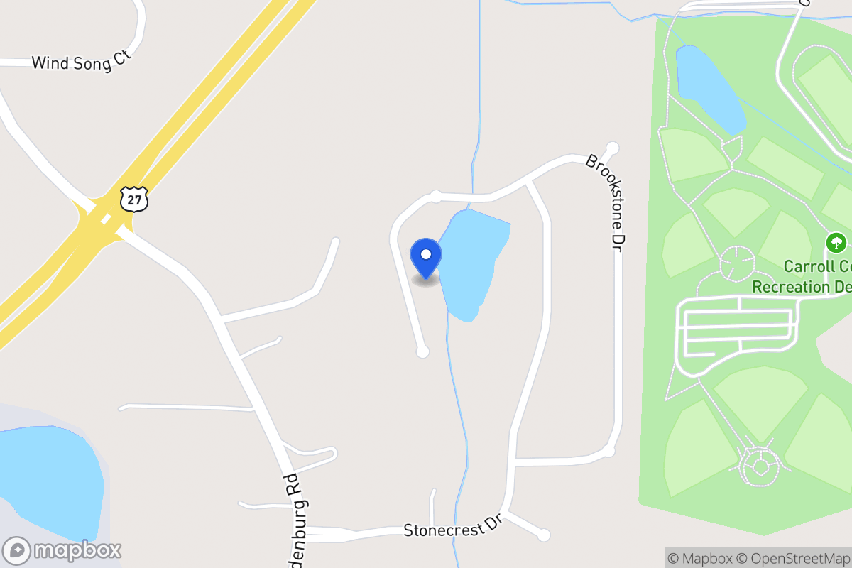 Map of 329 Brookstone Dr