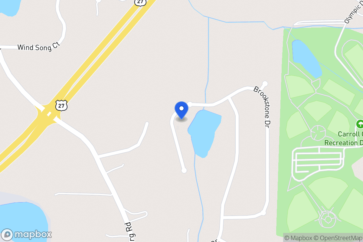 Map of 321 Brookstone Dr