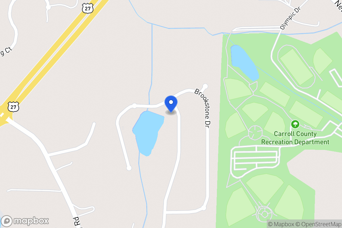 Map of 335 Stonecrest Dr