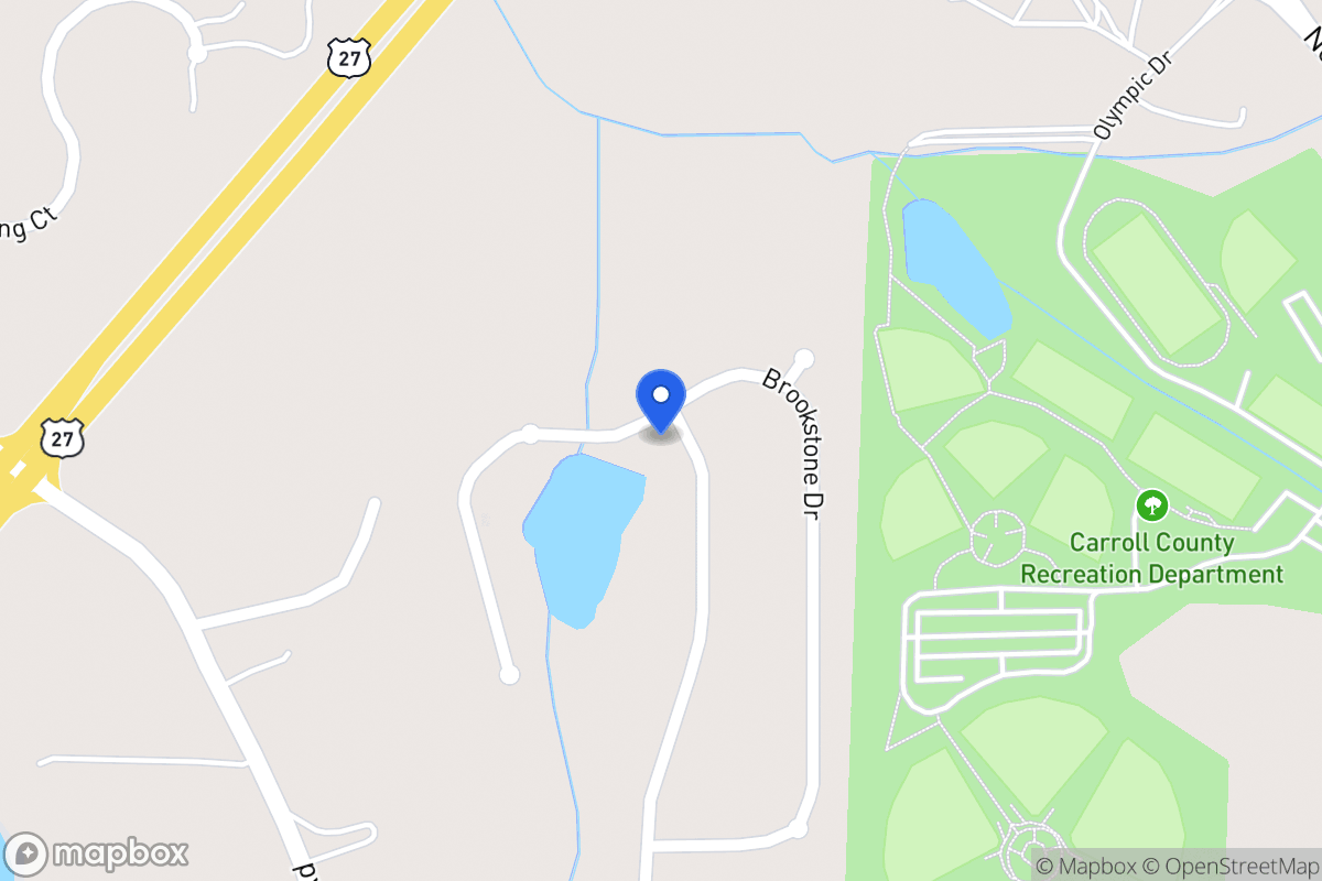 Map of 301 Brookstone Dr