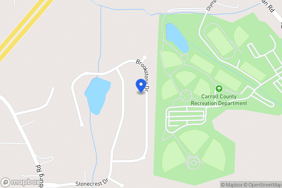 Map of 143 Brookstone Dr
