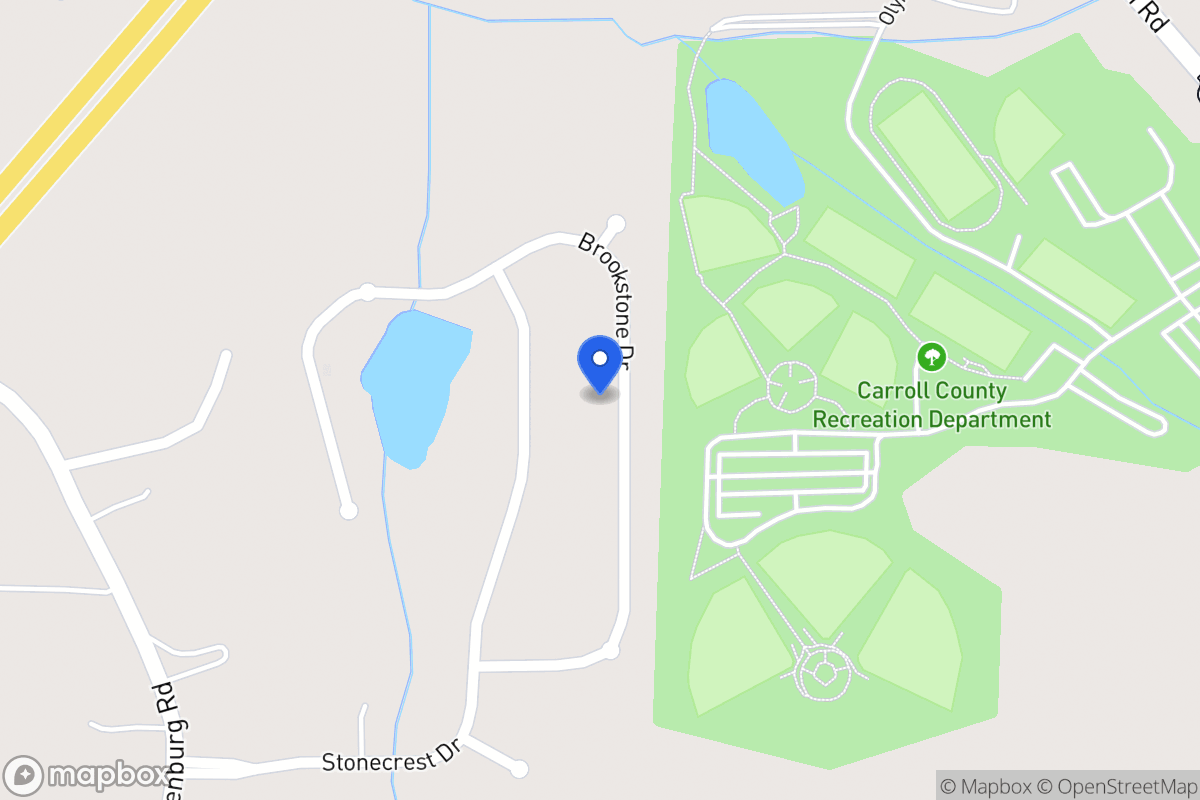 Map of 141 Brookstone Dr
