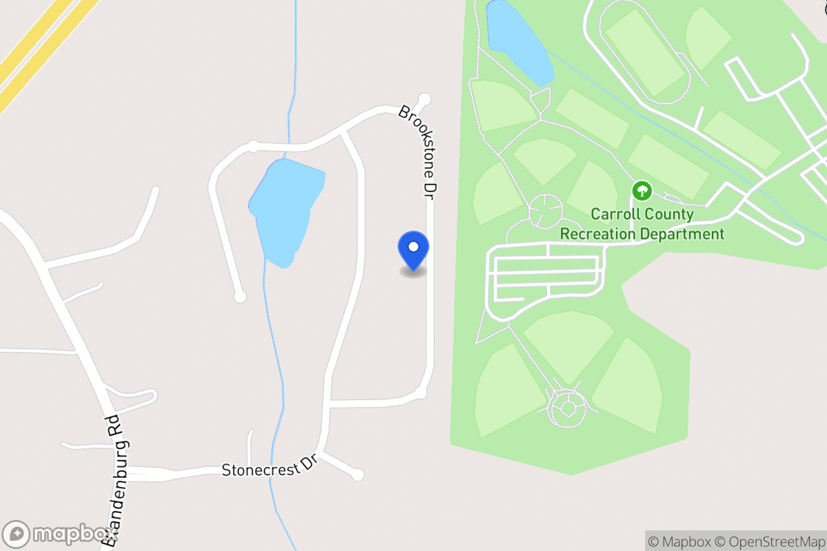 Map of 133 Brookstone Dr