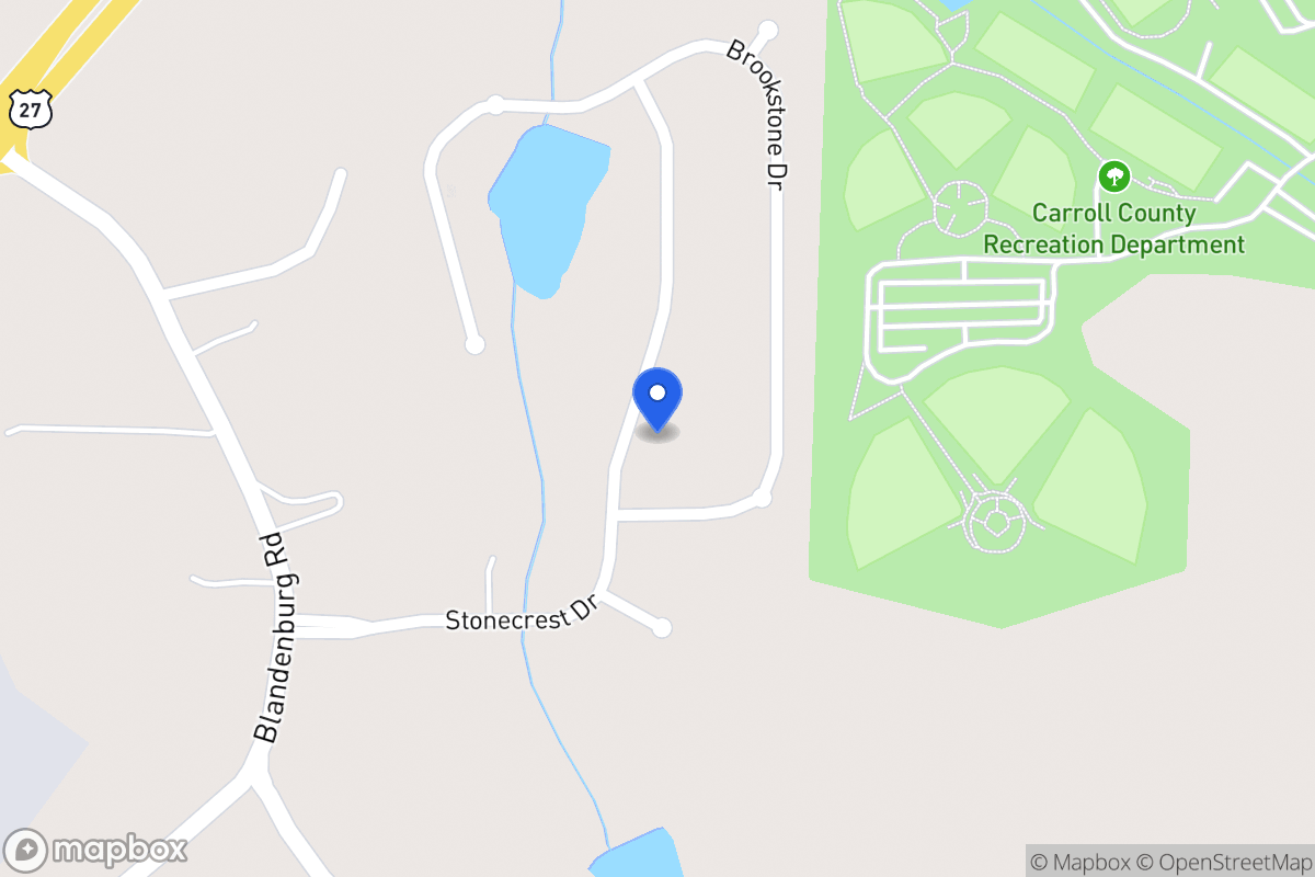Map of 308 Stonecrest Dr