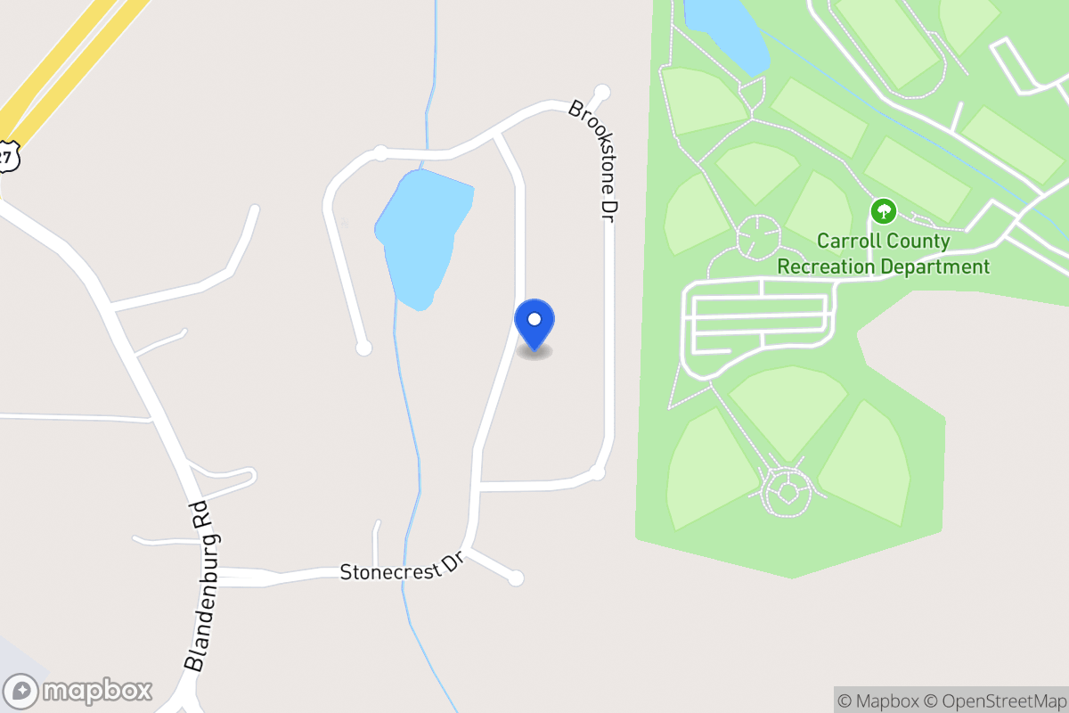 Map of 316 Stonecrest Dr