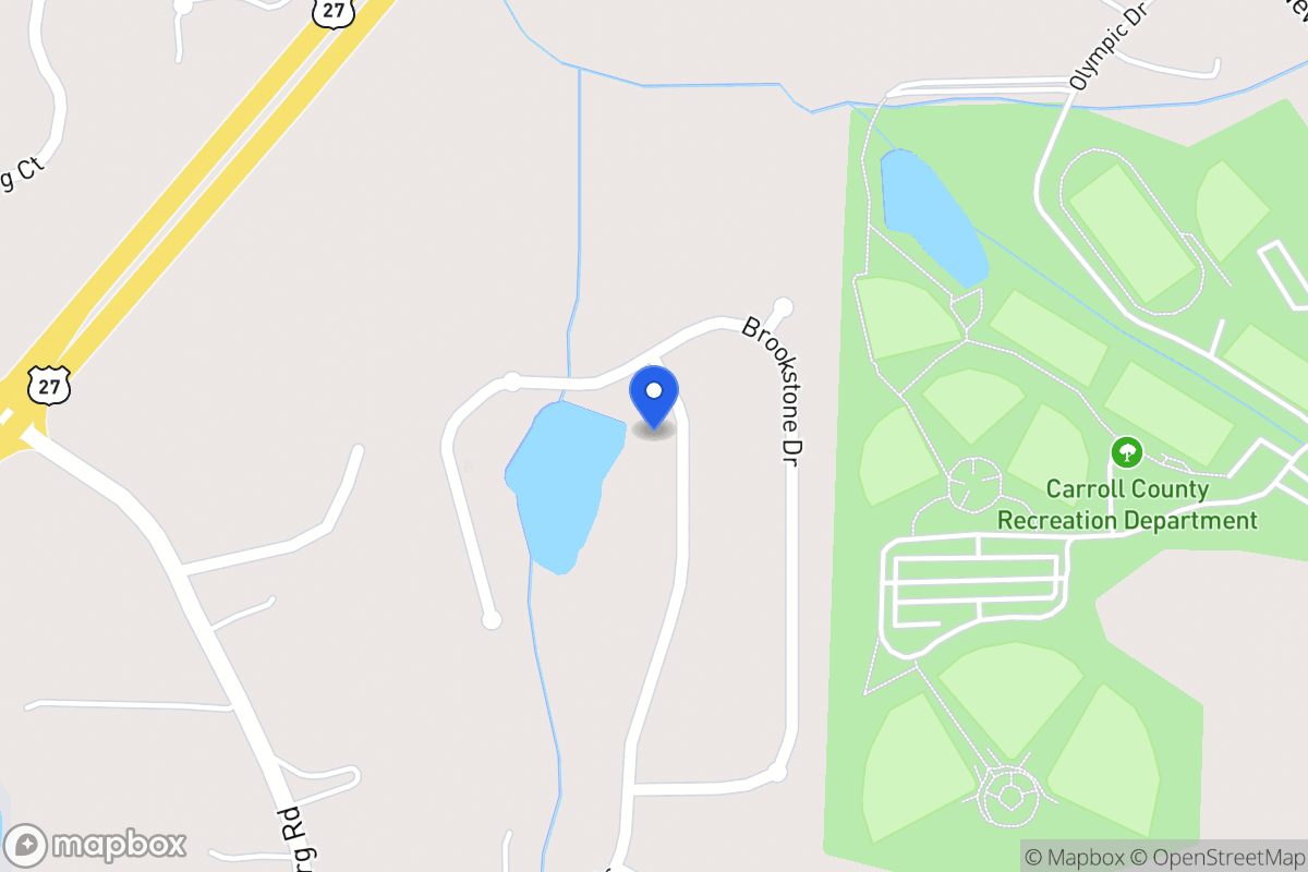 Map of 333 Stonecrest Dr