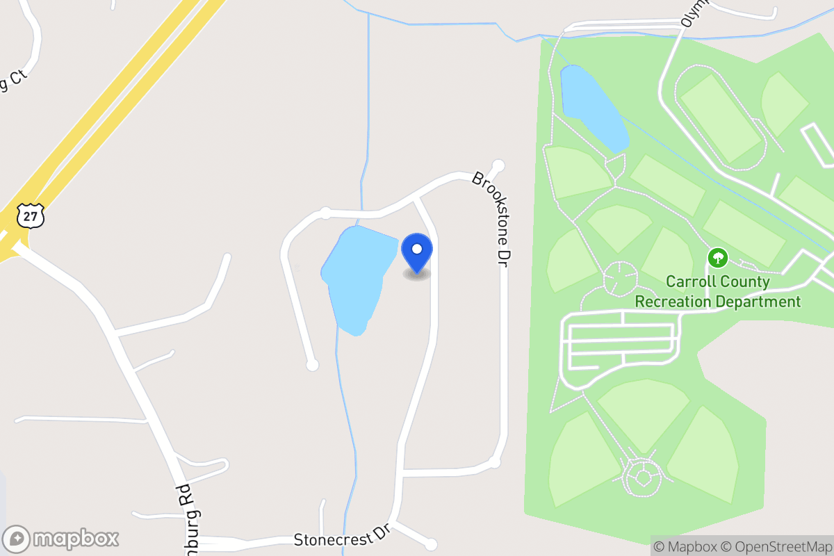 Map of 329 Stonecrest Dr
