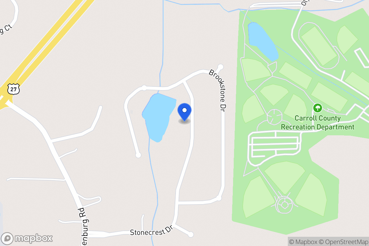 Map of 327 Stonecrest Dr