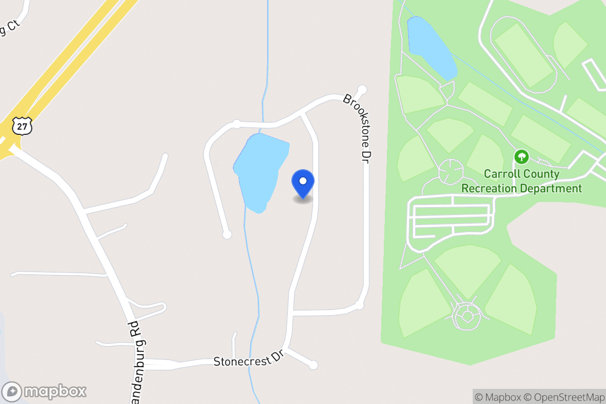 Map of 323 Stonecrest Dr