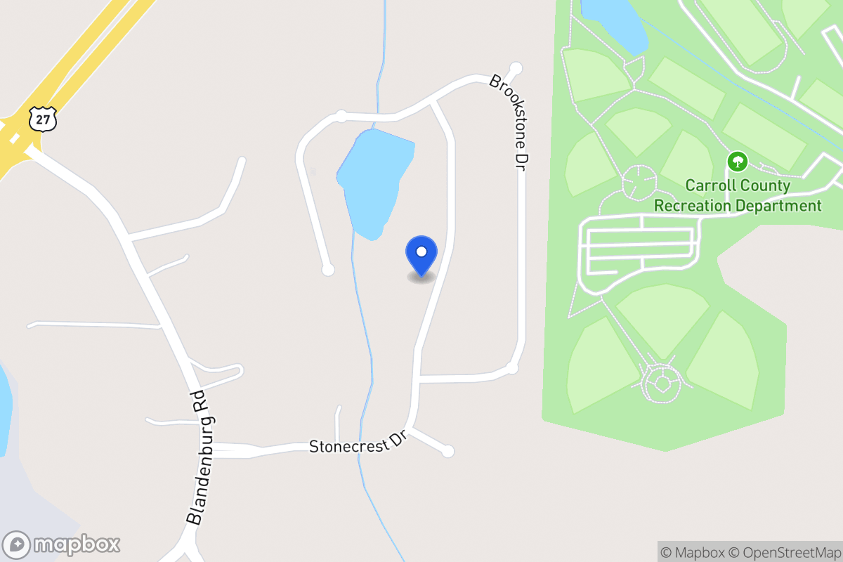 Map of 313 Stonecrest Dr