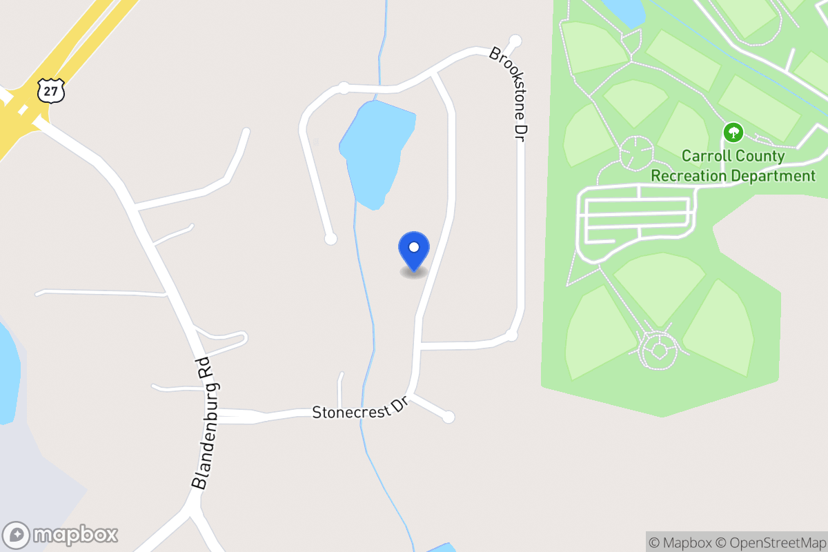 Map of 309 Stonecrest Dr