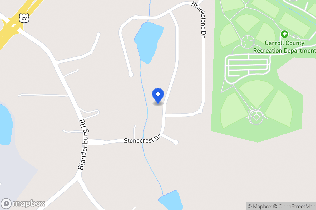 Map of 303 Stonecrest Dr