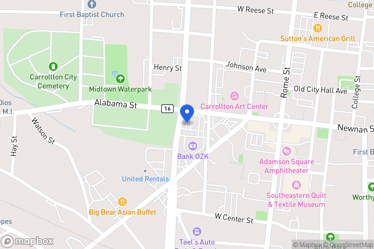 Map of 212 Alabama St