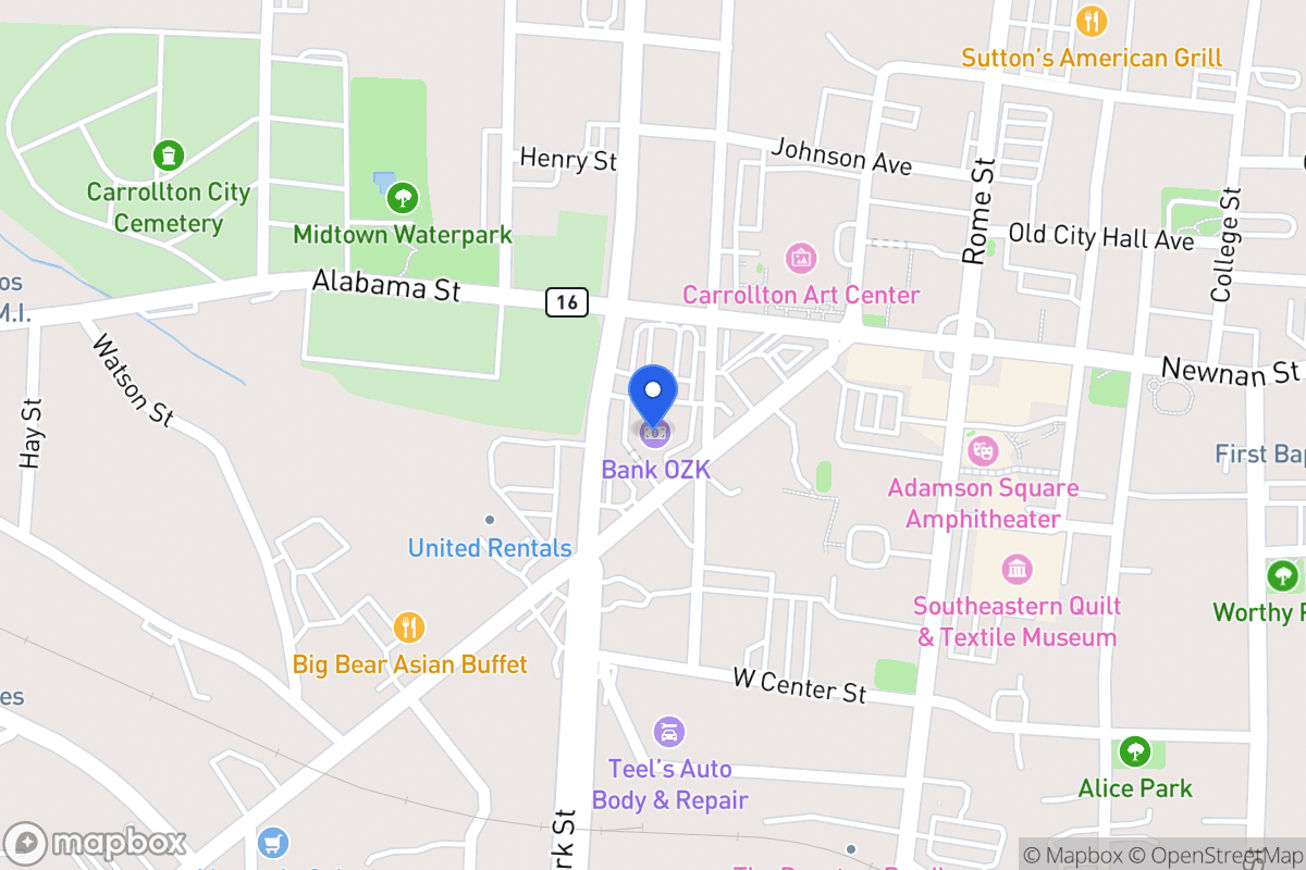 Map of 110 S Park St