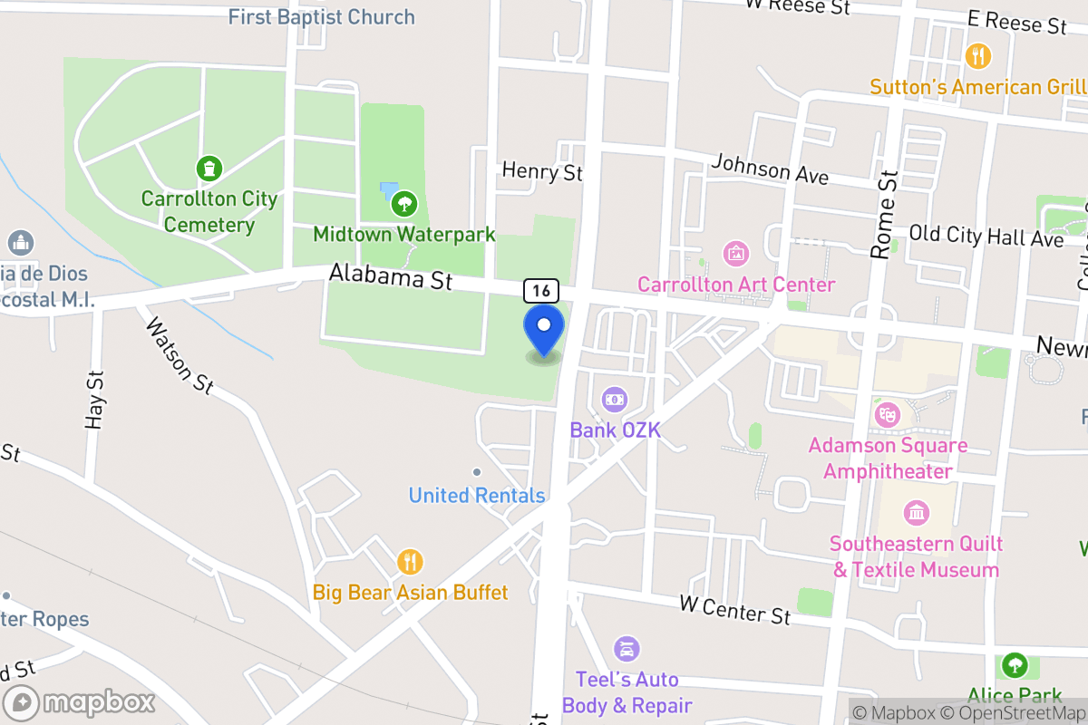Map of 109 S Park St