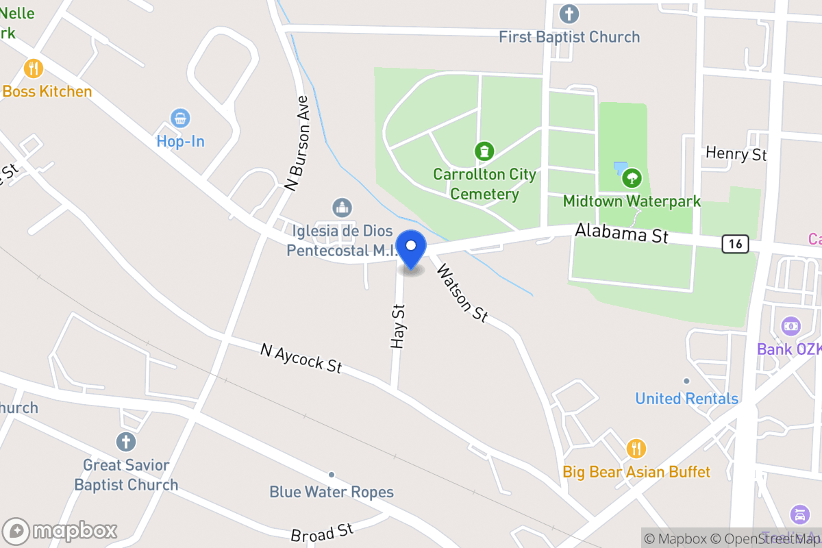 Map of 606 Alabama St