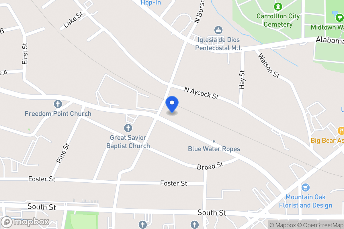 Map of 225 Lovvorn Rd