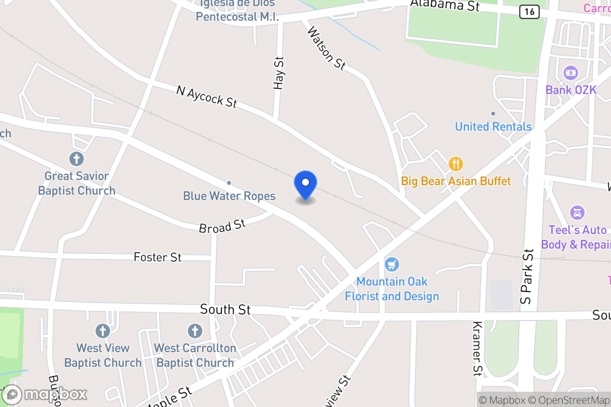 Map of 127 Lovvorn Rd