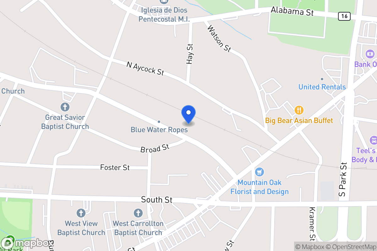 Map of 131 Lovvorn Rd
