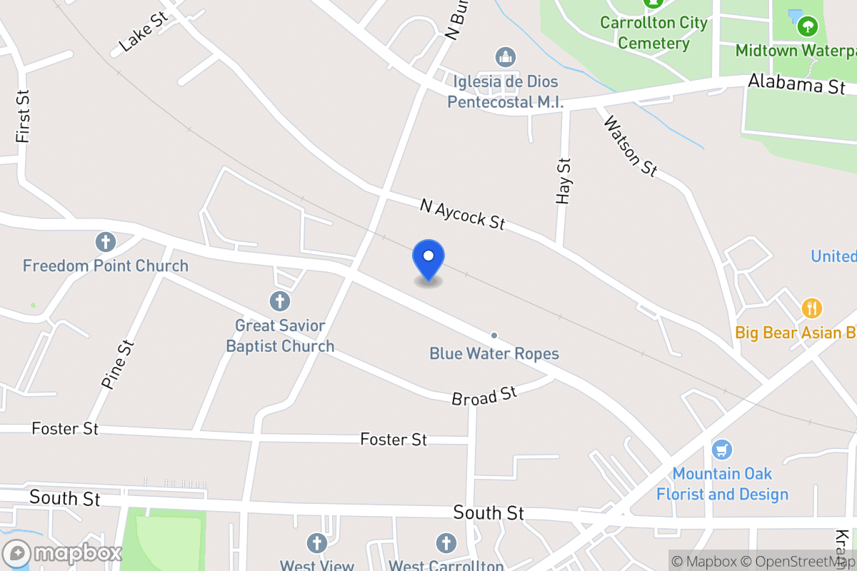 Map of 219 Lovvorn Rd