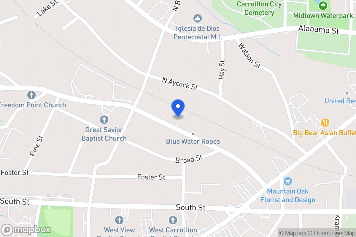 Map of 215 Lovvorn Rd